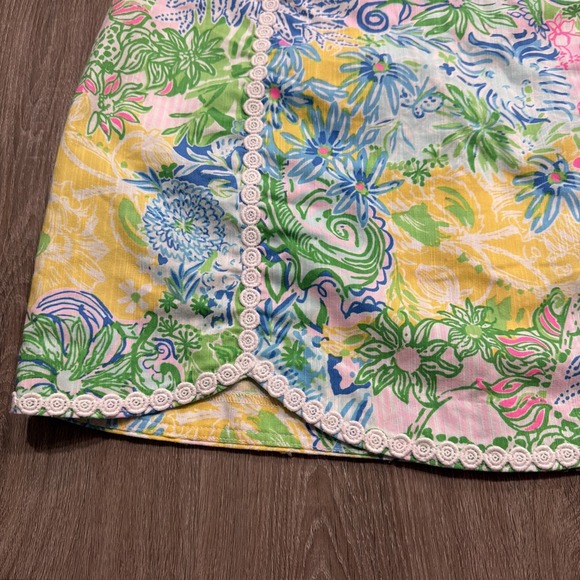 Lilly Pulitzer Cheek to Cheek Patty Skirt 60th Anniversary Size 12 - Picture 2 of 11